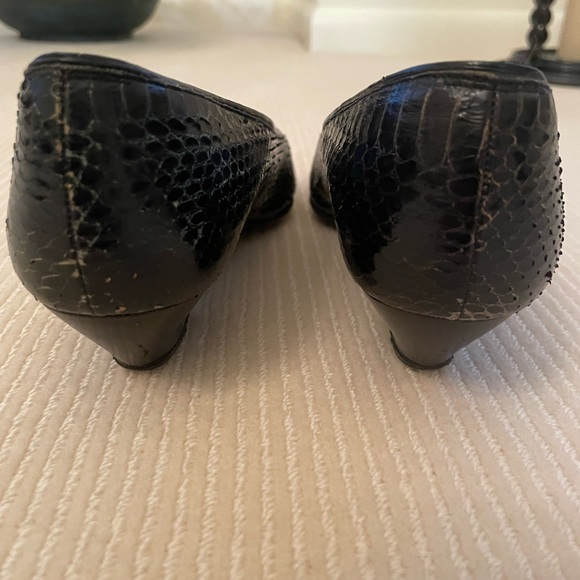 Lanvin Black Low Heel Women’s Shoe size 6 1/2 - Picture 5 of 14